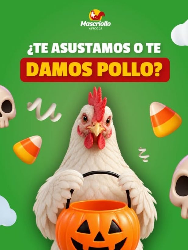 Publicación: ¿Te asustamos o te damos pollo?